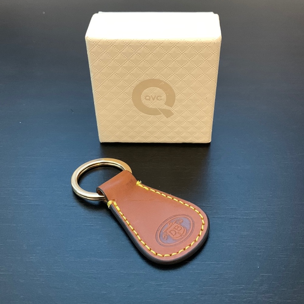 Vintage Dooney & Bourke Leather Keychain